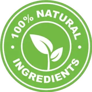 100% natural ingredients